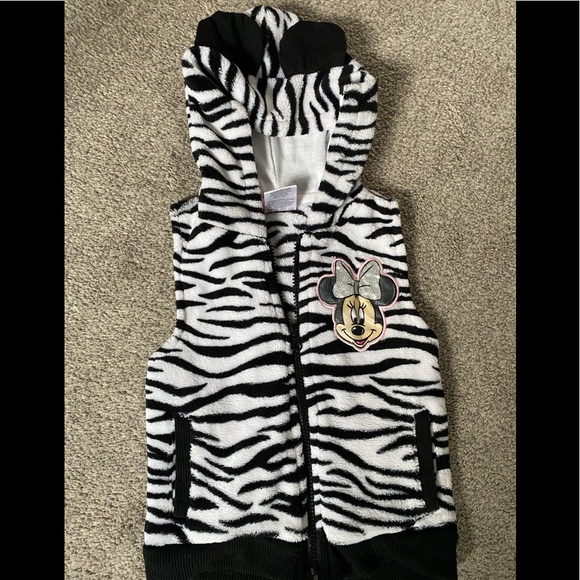 Disney Other - Disney zebra vest Size 4
